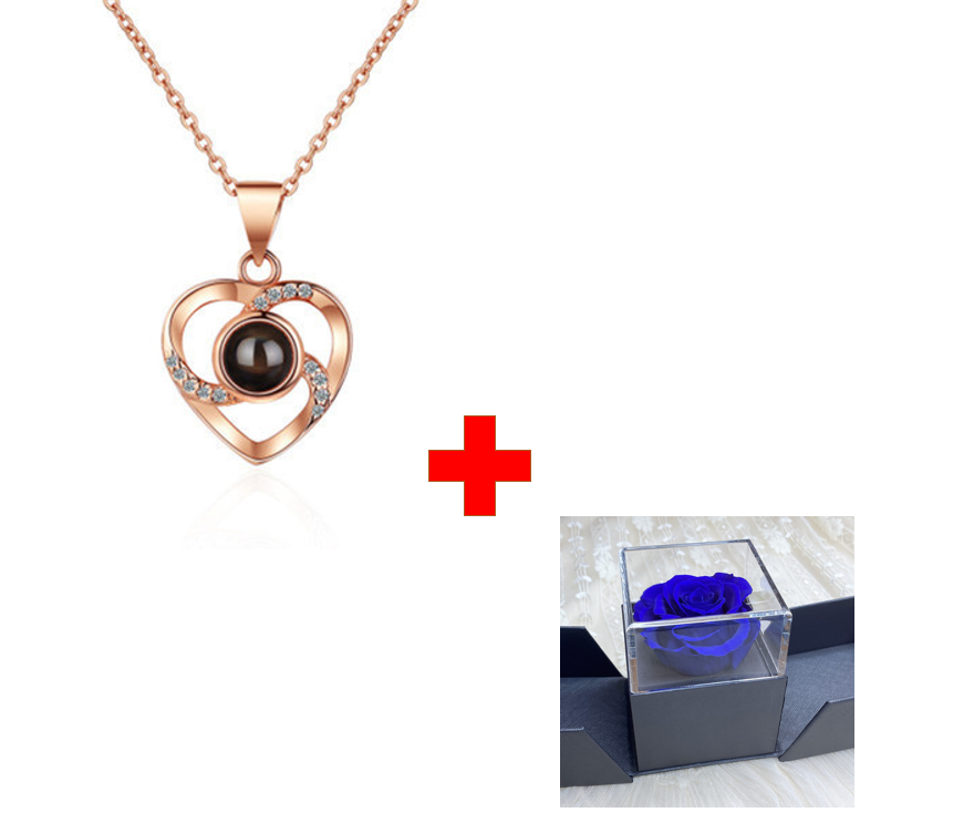 Preserved Rose Jewellery Box