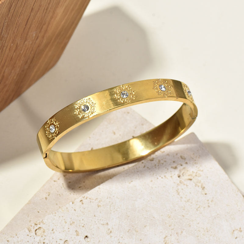 Retro Sunflower Bracelet