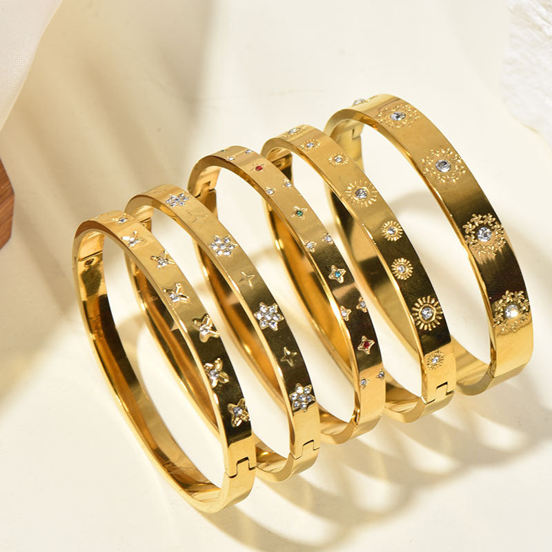 Retro Sunflower Bracelet