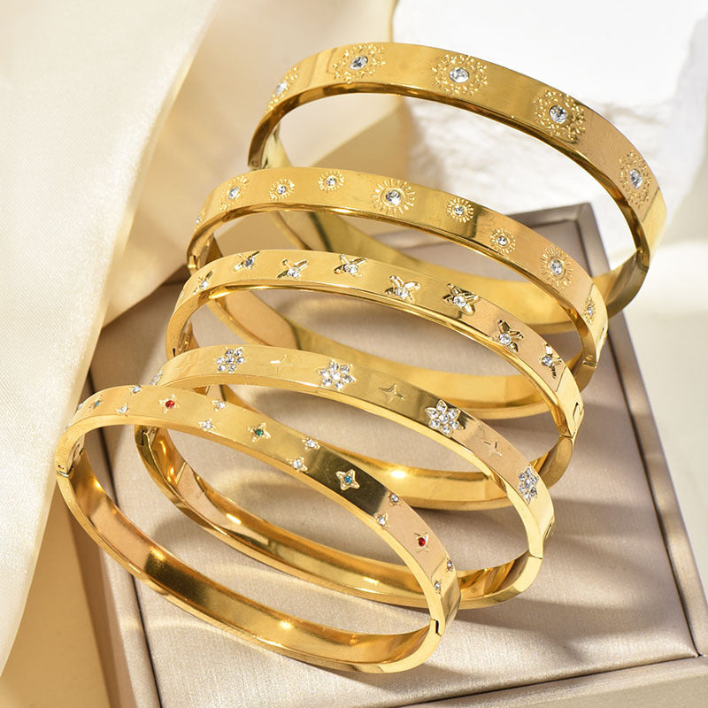 Retro Sunflower Bracelet