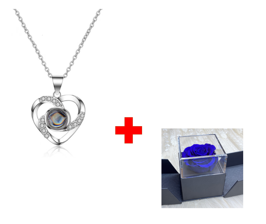 Preserved Rose Jewellery Box