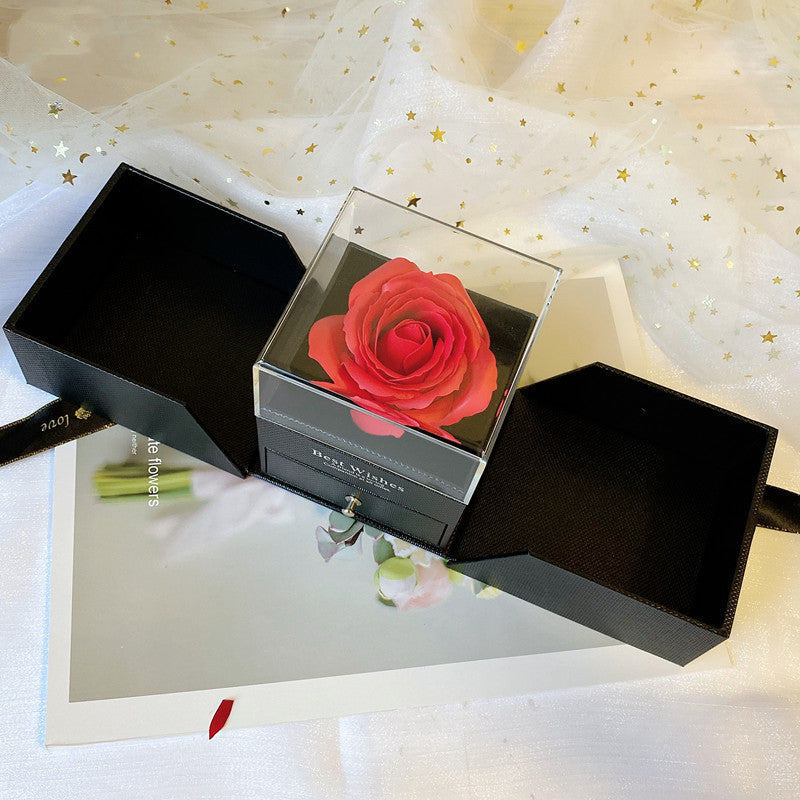 Preserved Rose Jewellery Box