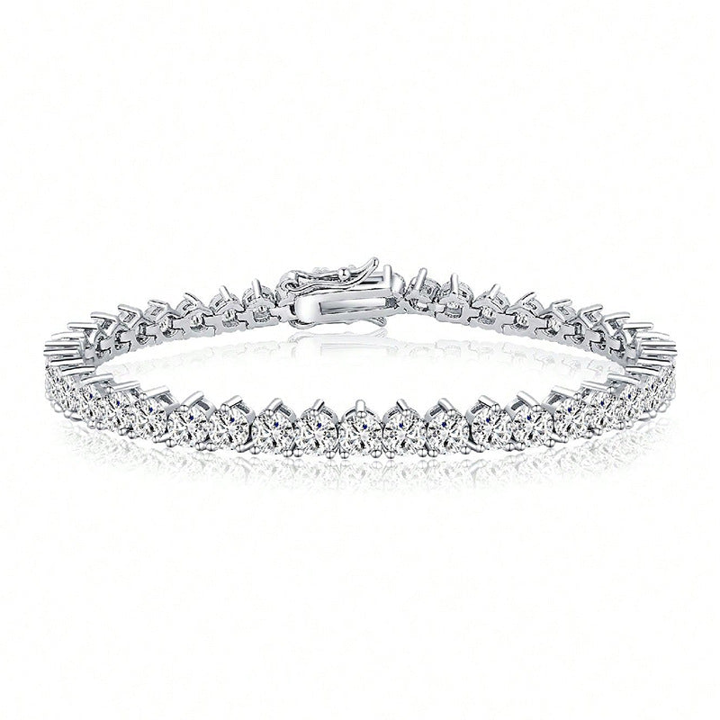 Zircon Bracelet In Gold or White Gold