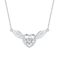 Sterling Silver Angel Wings Necklace